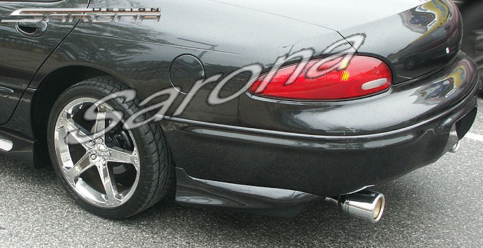 Custom Chrysler Concord  Sedan Rear Lip/Diffuser (1998 - 2001) - $190.00 (Part #CR-002-RA)